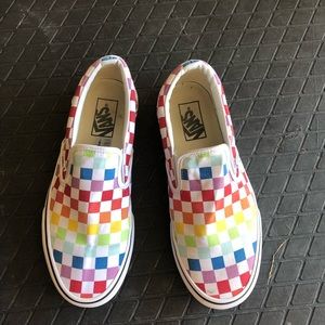 Checkered vans